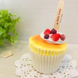 画像2: スフレチーズケーキのメモスタンド&オブジェ
