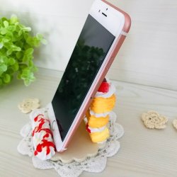 画像3: さくさく苺パイのスマホスタンド